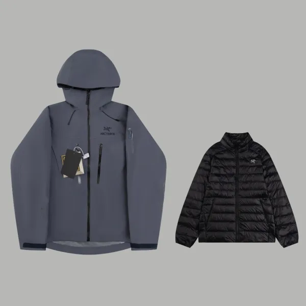 ARC'TERYX Couple New Seventh Generation Three in One Detachable Down Jacket