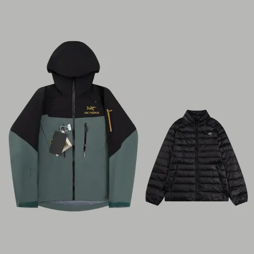 ARC'TERYX Couple New Seventh Generation Three in One Detachable Down Jacket