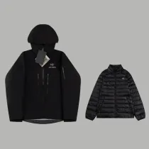 ARC'TERYX Couple New Seventh Generation Three in One Detachable Down Jacket