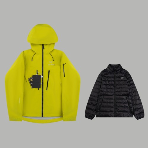 ARC'TERYX Couple New Seventh Generation Three in One Detachable Down Jacket