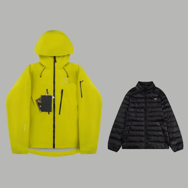 ARC'TERYX Couple New Seventh Generation Three in One Detachable Down Jacket