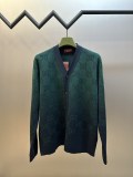 Gucci Fashion Full Floral Gradient Wool Cardigan