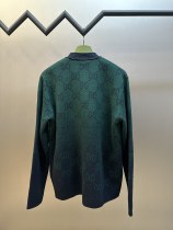 Gucci Fashion Full Floral Gradient Wool Cardigan