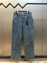 Louis Vuitton New Classic Full Vintage Jacquard Casual Jeans