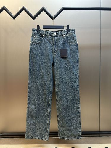 Louis Vuitton New Classic Full Vintage Jacquard Casual Jeans