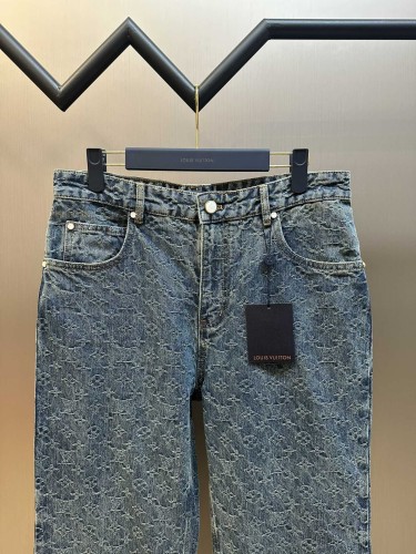 Louis Vuitton New Classic Full Vintage Jacquard Casual Jeans
