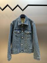 Louis Vuitton New Classic Full Old Flower Jacquard Denim Clothes
