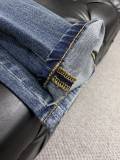 Prada New Fashion Logo Embossed Water Washed Casual Jeans