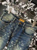 Louis Vuitton New Classic Logo Printed Slimming Jeans