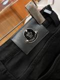 Moncler New Fashion 3D Logo Embossed Slimming Jeans