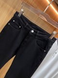 Moncler New Fashion 3D Logo Embossed Slimming Jeans