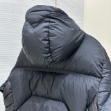 Moncler New Black Warrior Short Down Jacket