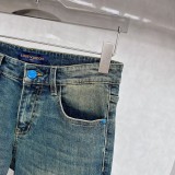 Louis Vuitton New Classic Shell Printed Casual Jeans