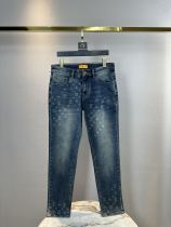 Louis Vuitton New Men's Denim Heavy Industry Vintage Jeans