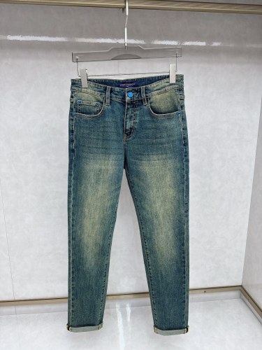 Louis Vuitton New Classic Shell Printed Casual Jeans