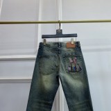 Gucci New Fashion Personalized Printed Denim Washed Jeans