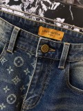 Louis Vuitton New Classic Logo Printed Slimming Jeans