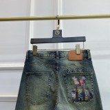 Gucci New Fashion Personalized Printed Denim Washed Jeans
