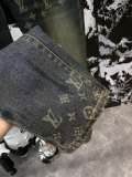 Louis Vuitton New Classic Logo Printed Slimming Jeans