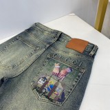 Gucci New Fashion Personalized Printed Denim Washed Jeans