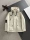 Balenciaga New Fashion Couple 3D Logo Hooded Down Jacket
