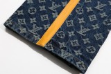 Louis Vuitton New Classic Full Print Side Pimp Jeans