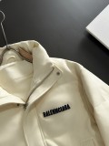 Balenciaga New Classic Couple Toothbrush Embroidered Logo Stand Up Collar Down Jacket