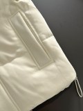 Balenciaga New Classic Couple Toothbrush Embroidered Logo Stand Up Collar Down Jacket