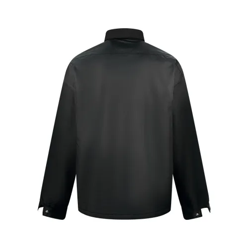 Prada Classic Triangle Collar Cotton Jacket