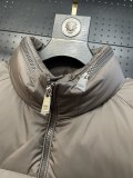 Moncler Couple New Classic Tri color Edging Short Down Jacket Coat