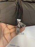 Moncler Couple New Classic Tri color Edging Short Down Jacket Coat