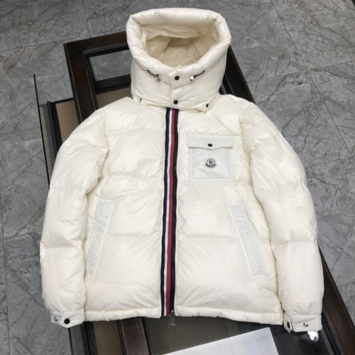 Moncler New Classic Couple Personalized Double Zipper Hooded Down Jacket