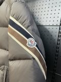 Moncler Couple New Classic Tri color Edging Short Down Jacket Coat