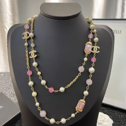 Chanel New Beautiful Pearl Enamel Rhinestone Sugar Sweater Chain