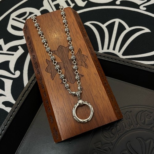 Chrome Hearts Classic Retro Punk Style Personalized Pendant Multi Element Necklace