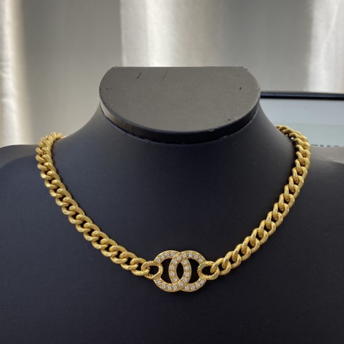 Chanel New Couple Retro Double C Necklace