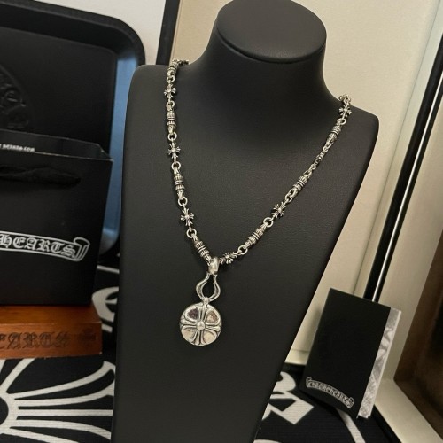 Chrome Hearts Classic Retro Gourd Pendant Knot Necklace