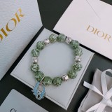 Dior New Couple Retro Multi Element Agate Thai Silver Style Bracelet