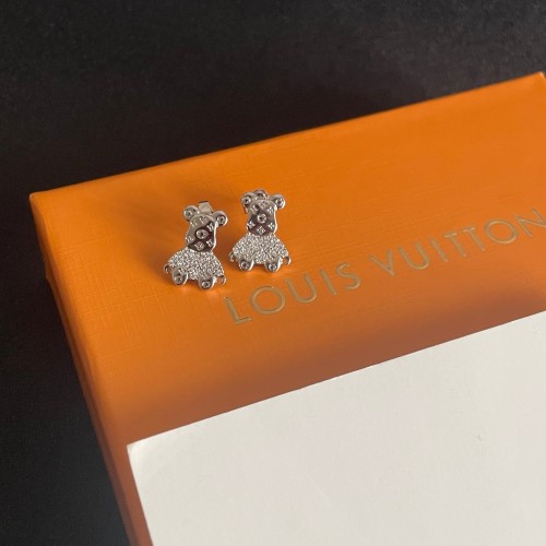Louis Vuitton New Fashion Retro Bear Earrings