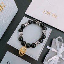 Dior New Couple Retro Multi Element Agate Thai Silver Style Bracelet