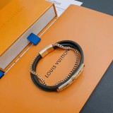 Louis Vuitton New Couple's Versatile Cowhide Hand Rope Bracelet