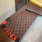 Fendi Classic F Letter Element Scarf Size: 32x200 CM