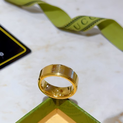 Gucci New Classic Handmade Shiny Couple's Ring