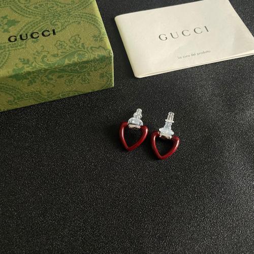 Gucci New Fashion Versatile Luxury Heart Shaped Earrings