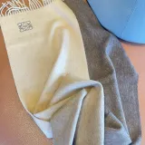 Loewe Fashion Elegant Embroidered Logo Gradient Scarf Size: 30x180 CM
