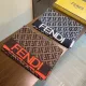Fendi Classic F Letter Element Scarf Size: 32x200 CM