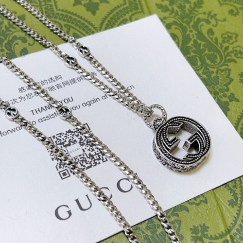 Gucci New Classic Retro Double G Necklace