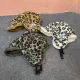 Prada New Fashion Leopard Pattern Warm Lei Feng Hat Women's Cycling Versatile Ear Protection Hat
