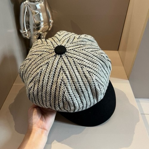 Burberry New Retro Corduroy Duck Tongue Forward Hat 57CM