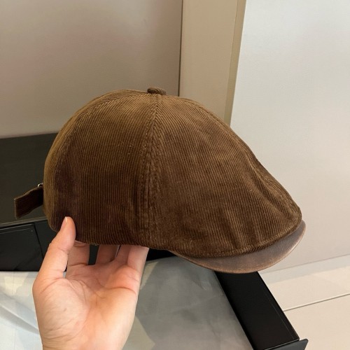 Prada New Classic Corduroy Duck Tongue Forward Hat 57CM